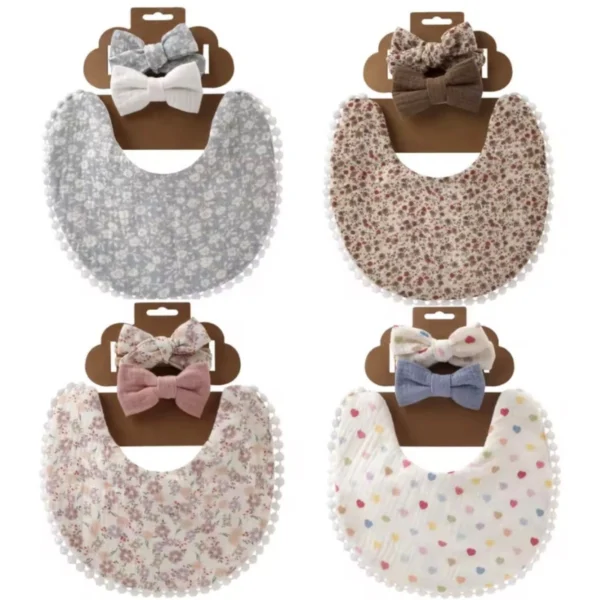 Handmade bibs with bandanas