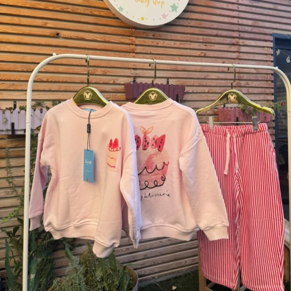 Cute Pink Girls’ Set